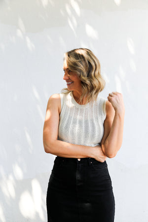 Bryn Knit Top (Natural)