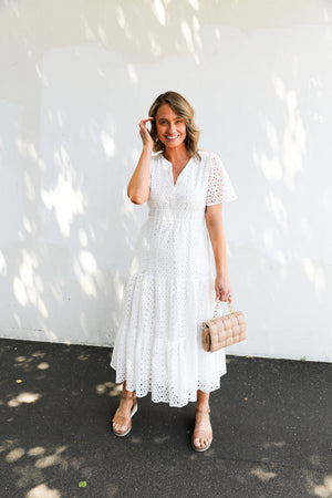 Corryn Dress (White)