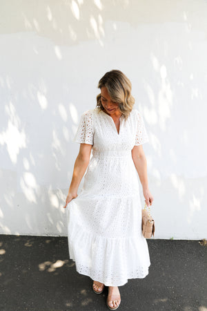 Corryn Dress (White)