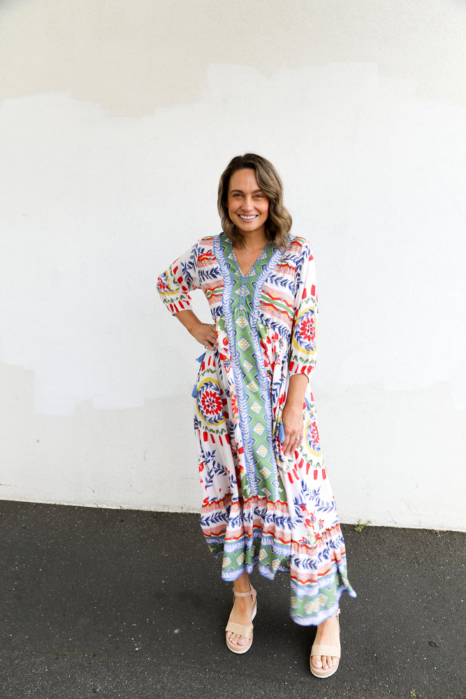 
            
                Load image into Gallery viewer, Baha Dress (Print Multi)
            
        