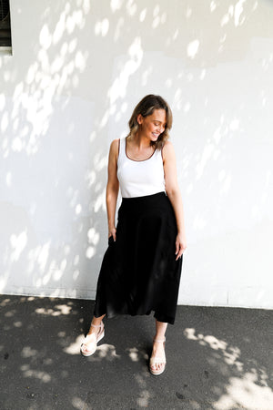 
            
                Load image into Gallery viewer, Jude Skirt (Black)
            
        