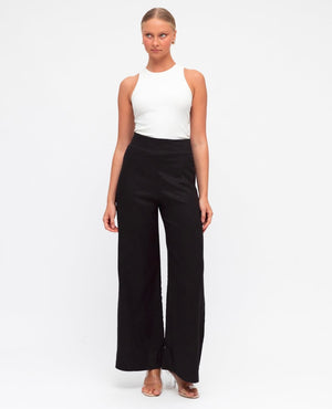 Mali High Waist Pants (Black)