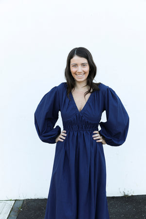 Misty Dress (Navy)