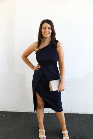 Hedy Dress (Navy)