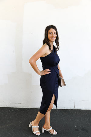 Hedy Dress (Navy)