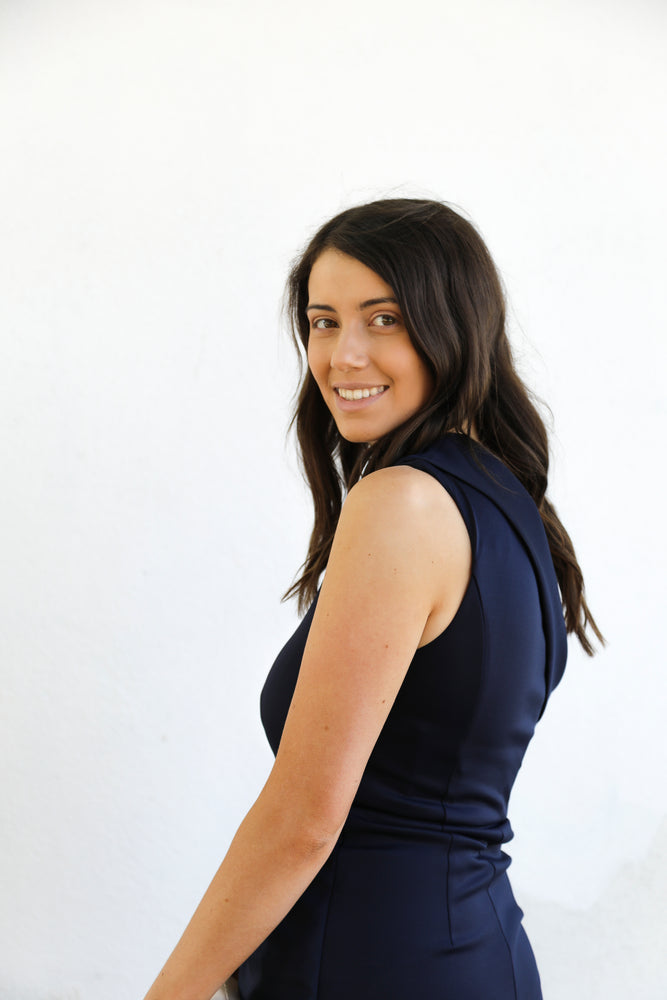 Hedy Dress (Navy)