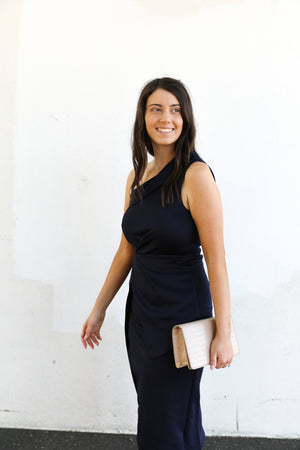 Hedy Dress (Navy)