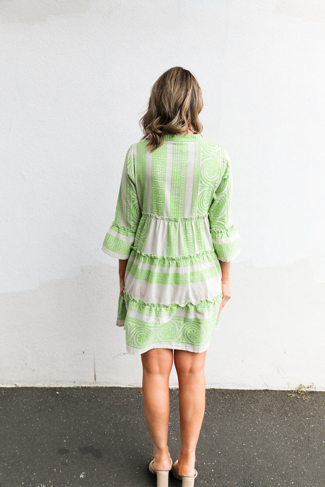 Savannah Dress (Circular Green)