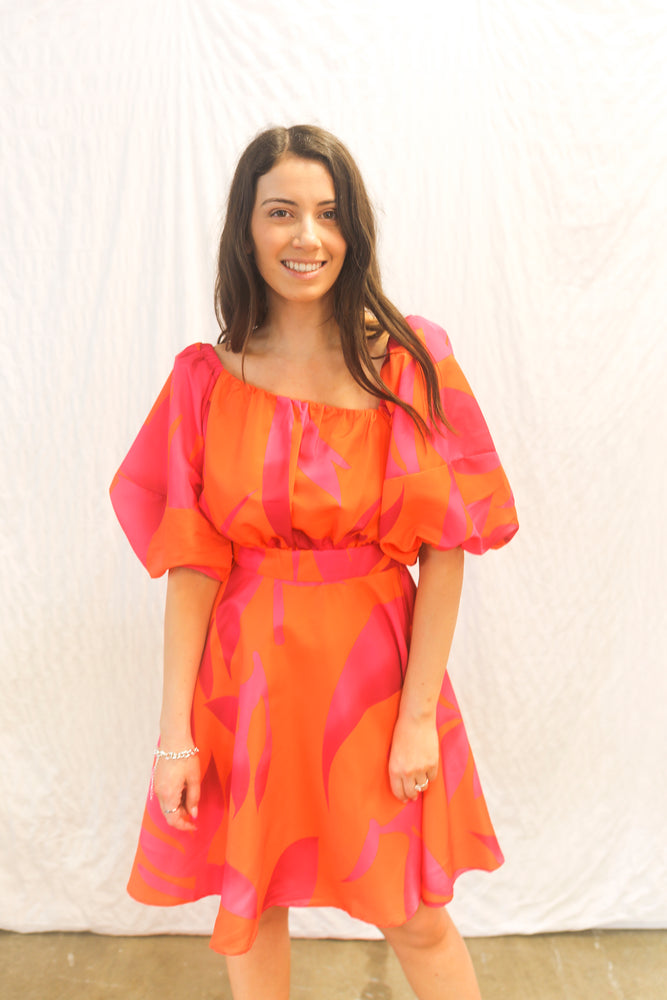 Mahalia Dress (Gelato Swirl)